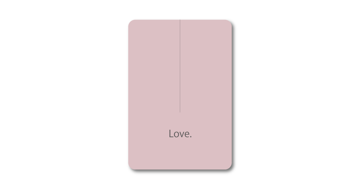 Love. Oracle Card deck