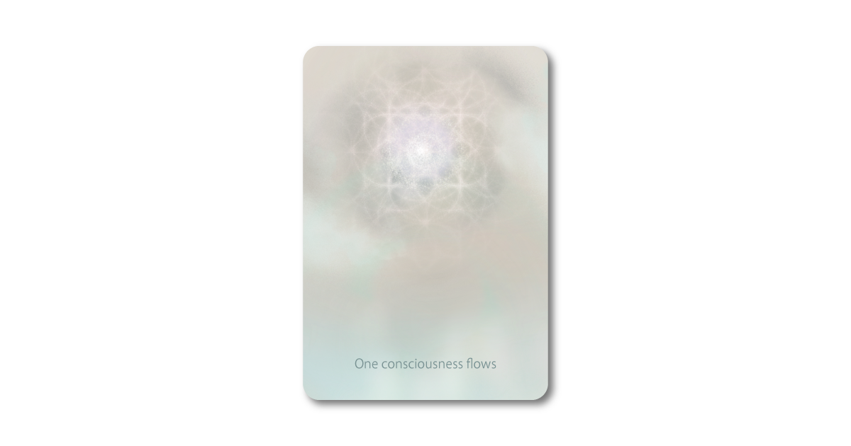Moment オラクルカード One consciousness flows